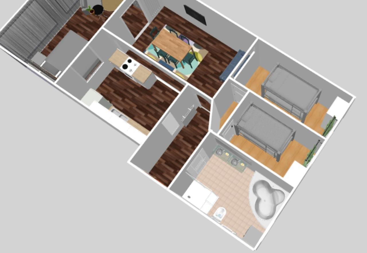 Apartment Humboldt 3 Schlafzimmer,Wifi, Netflix Parken, Terrasse, Klimatisiert, Naehe Zentrum Jena Buitenkant foto