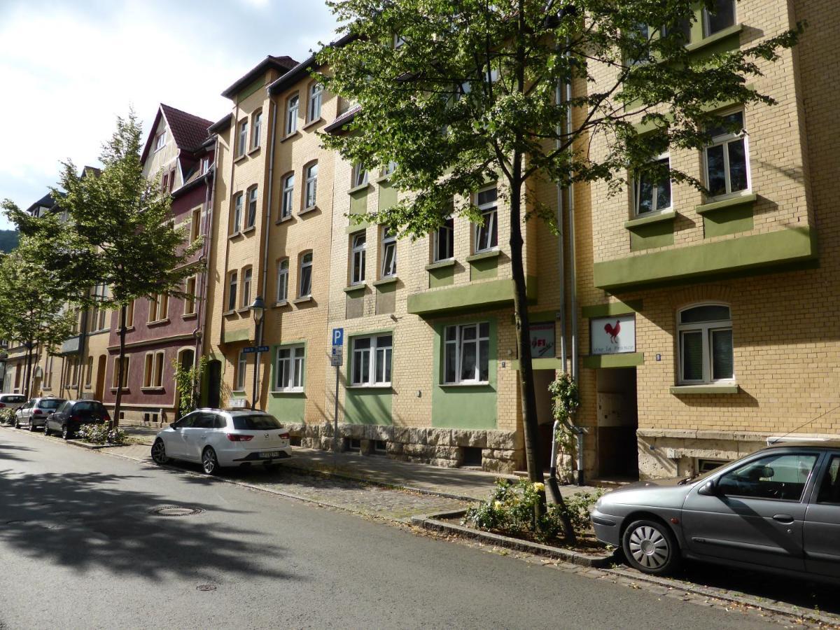 Apartment Humboldt 3 Schlafzimmer,Wifi, Netflix Parken, Terrasse, Klimatisiert, Naehe Zentrum Jena Buitenkant foto