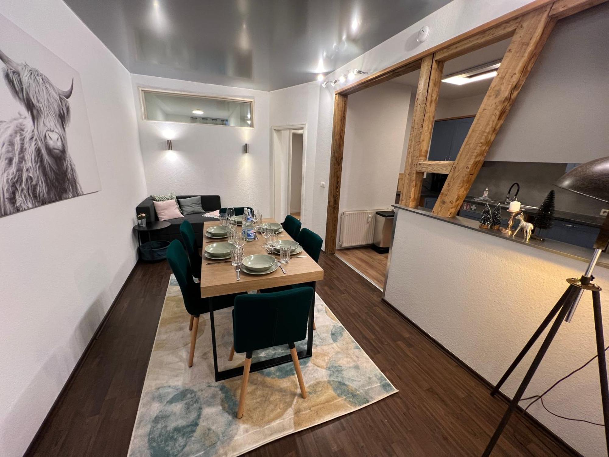 Apartment Humboldt 3 Schlafzimmer,Wifi, Netflix Parken, Terrasse, Klimatisiert, Naehe Zentrum Jena Buitenkant foto